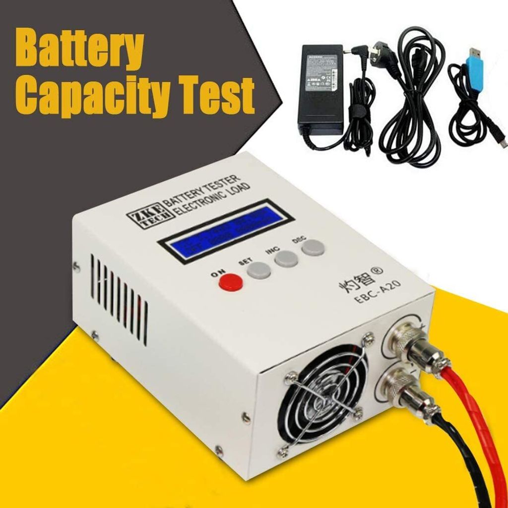 Testeur De Capacité Batterie Li-Po EBC-A20 - Charge 5A, Décharge 20A, 85W - Multifonction Avec Affichage LCD