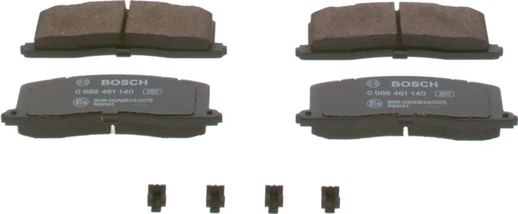 Plaquettes frein Bosch 0986461140 fin des bruits pour Toyota Previa