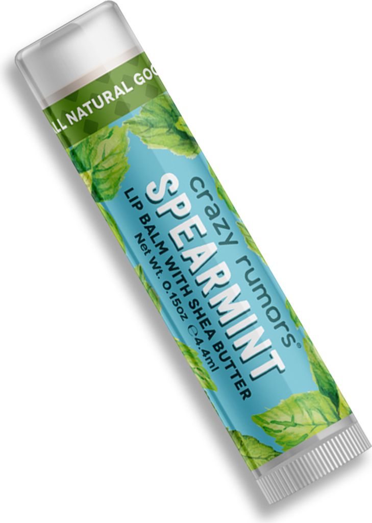 Crazy Rumors Spearmint, Lippenbalsam, Unisex, Jojoba-l, Macadamia-l, Sheabutter, Olivenl, Macadamia Ternifolia (Macadamia) Seed Oil,Olea Europaea (...