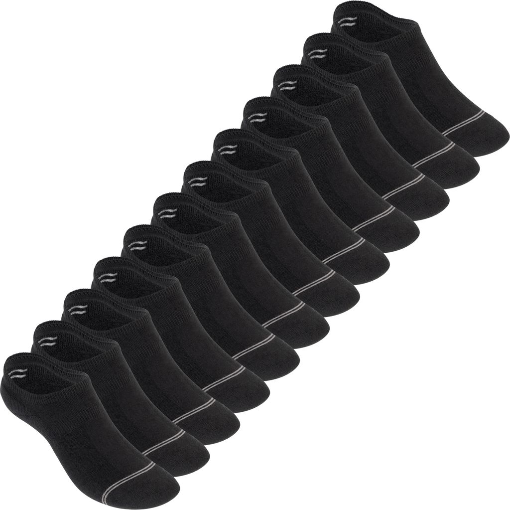 Footstar Damen und Herren Funktions Füßlinge (12 Paar) Produktbild 