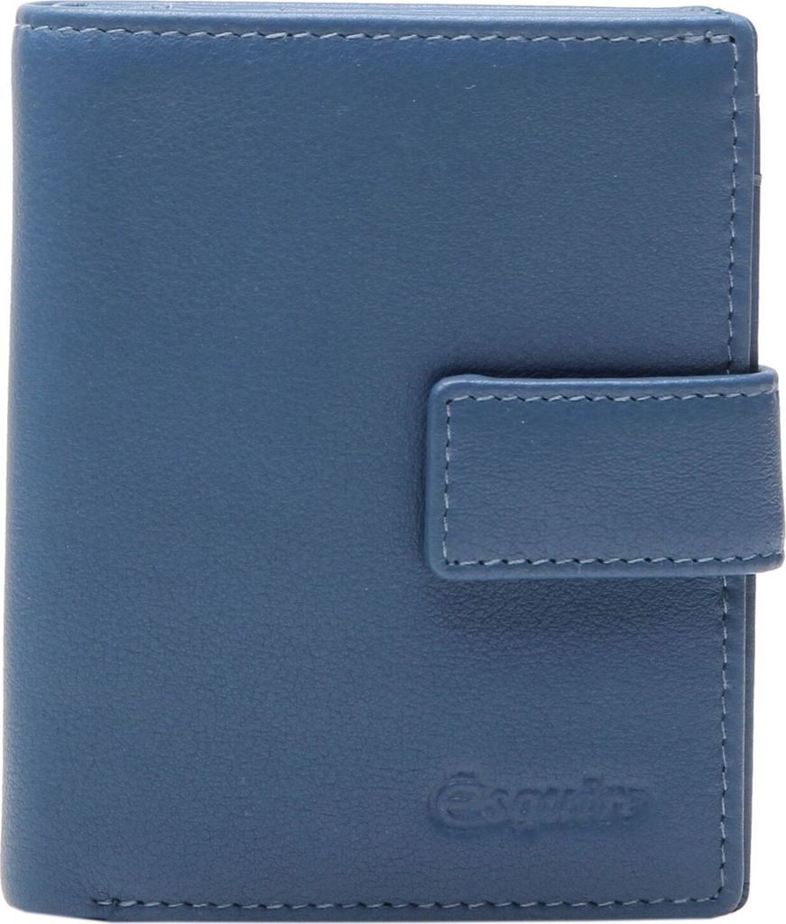 Esquire Leder Geldbörse Viktoria 62 Wallet Dove Blue blaugrau