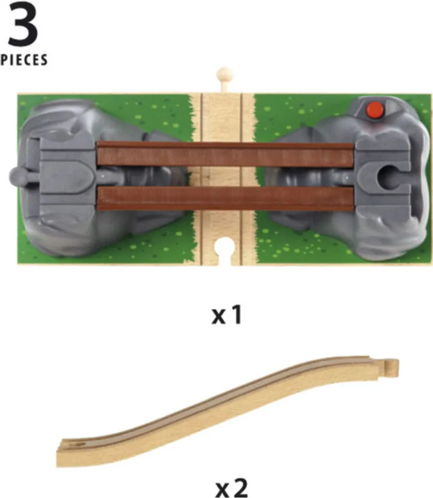 Accessoire de Circuit BRIO Pont Mobile pour Aventures Ferroviaires - 5