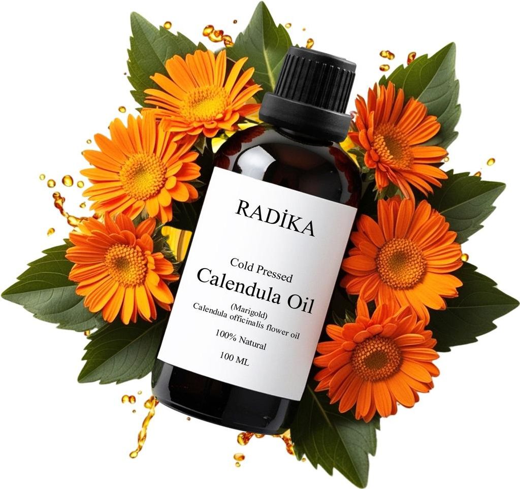Calendula-Öl, Kaltgepresst, 100% Rein, BIO, natürlich, 30 Produktbild 
