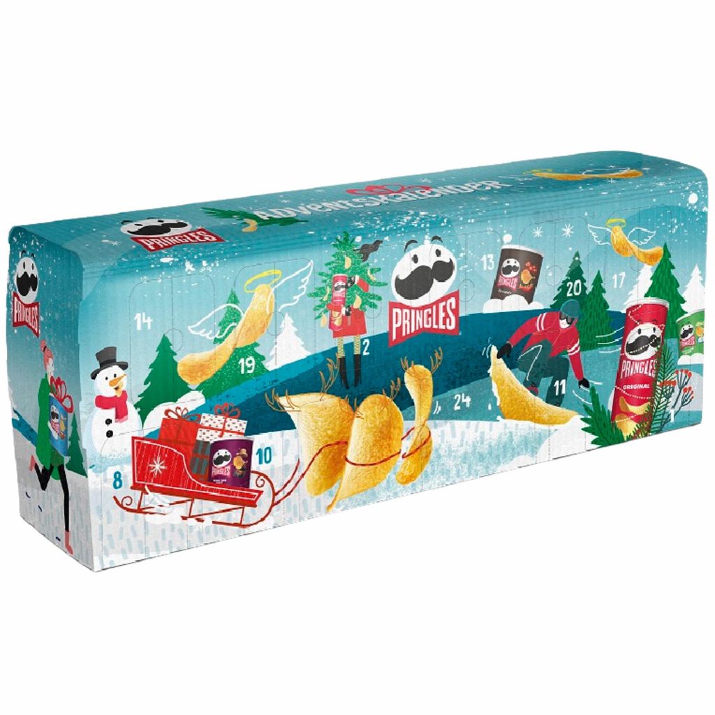 Pringles Adventskalender türkis Produktbild 