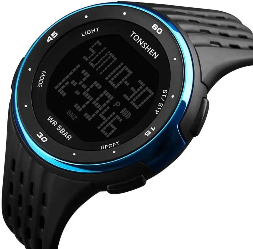 Orologio Digitale Multifunzione LED 50M Waterproof - Tech Sport - 3