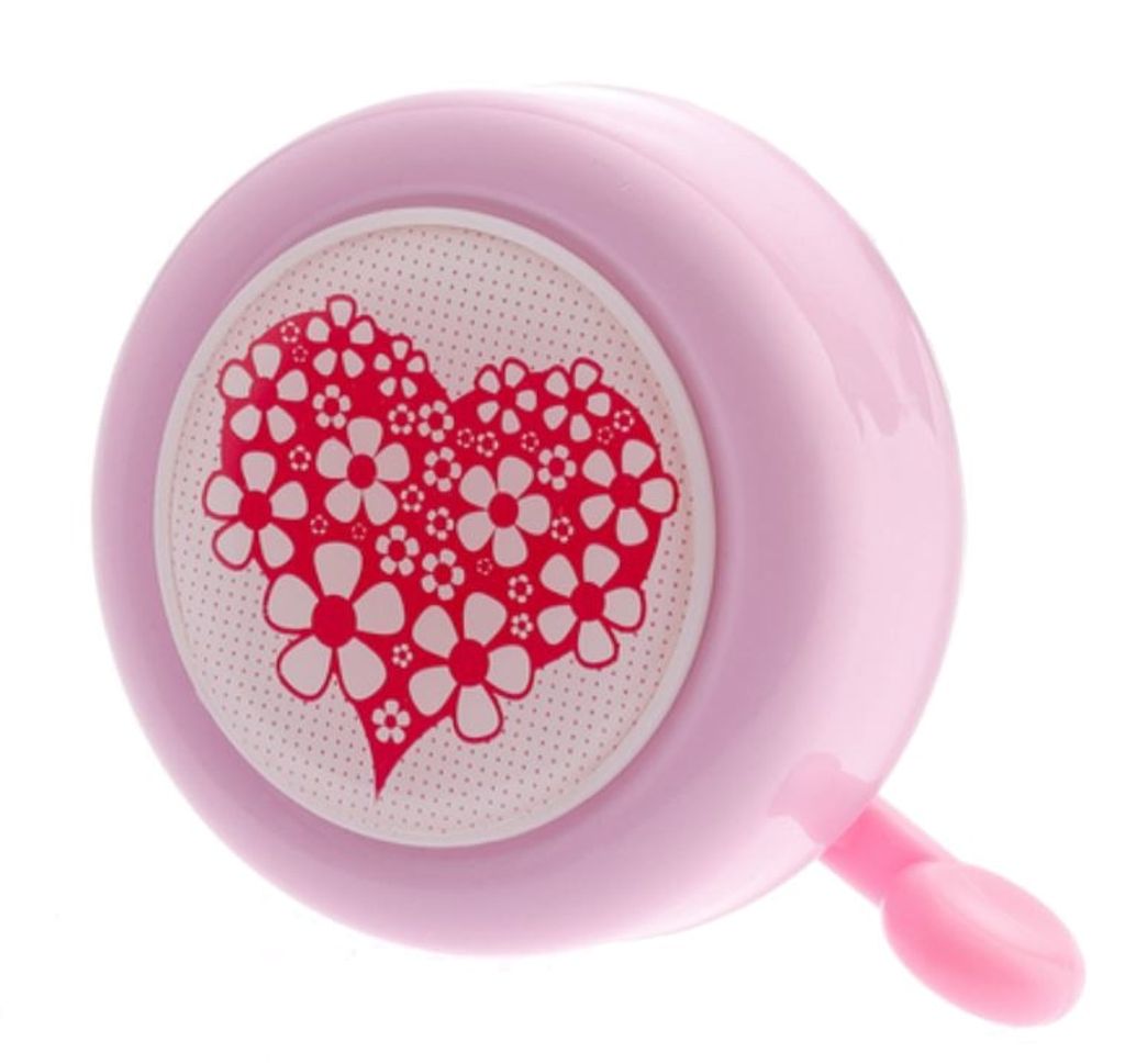 Pexkids fahrradglocke Mit aller Liebe 50 mm rosa