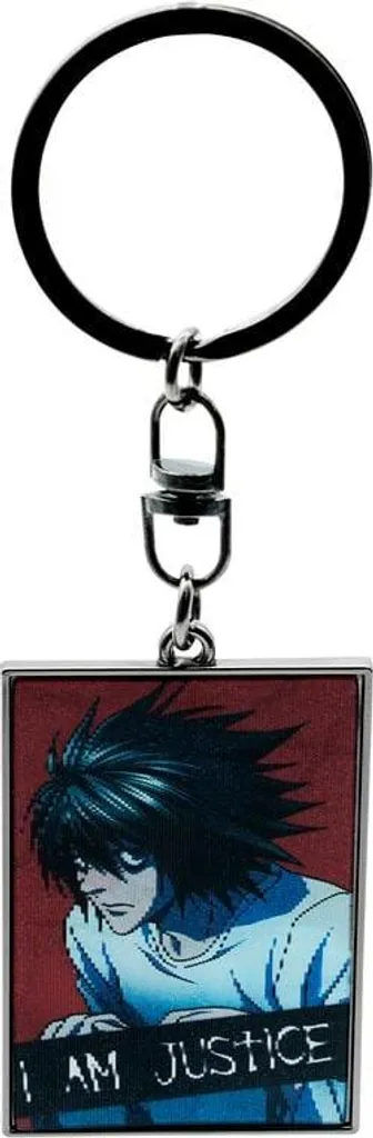 Porte-clés Death Note Justice Robuste Identifiez Facilement votre Trousseau