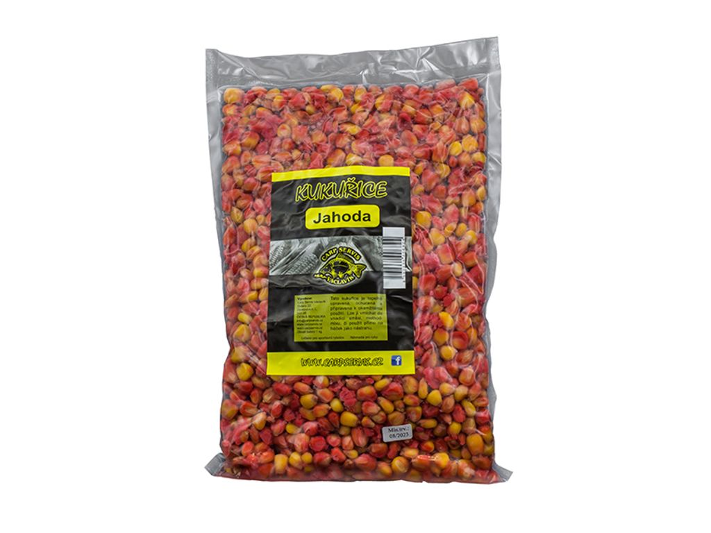 Carpa Servis Václavík mais Fragola CS 1kg Immagine del prodotto 