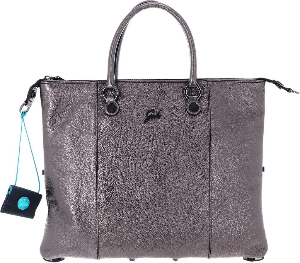 Grand Sac à Main Transformable Gabs G3 Plus TG en Cuir Gris Nocino