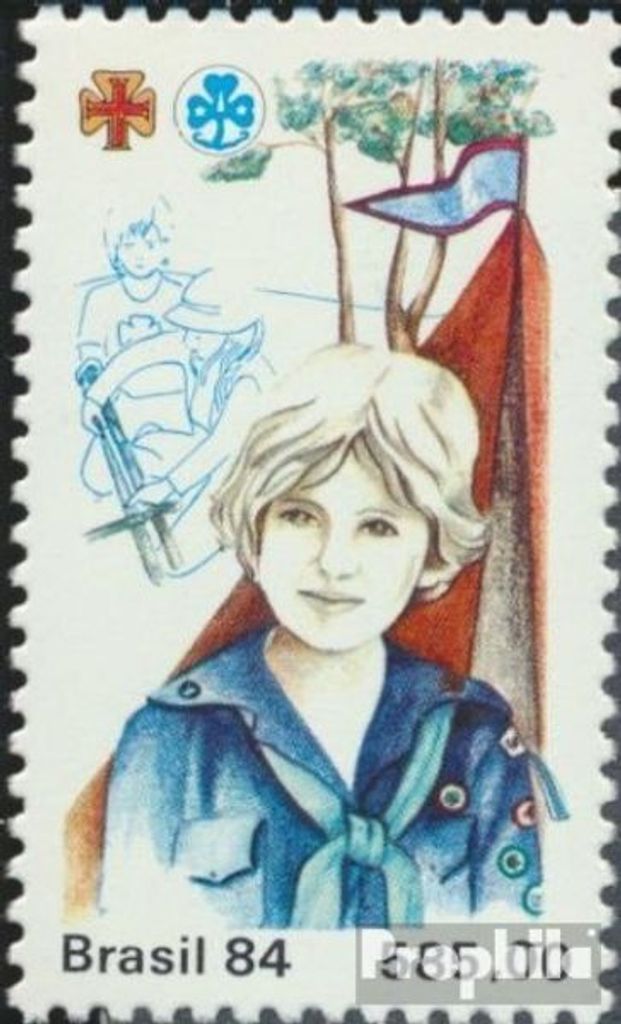 Briefmarken Brasilien 1984 Mi 2061 (kompl.Ausg.) postfrisch Pfadfinderverband