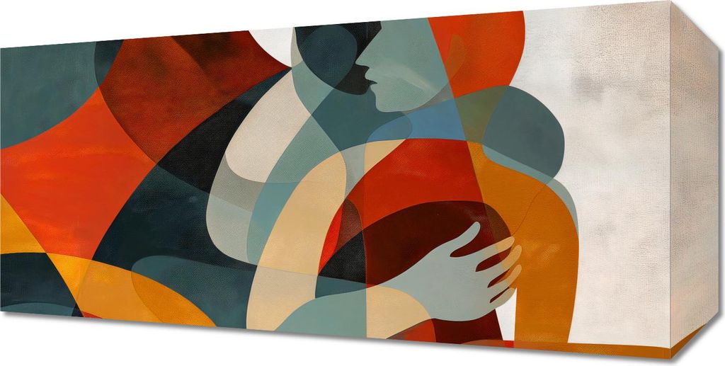 Bild 40x20cm Umarmungen