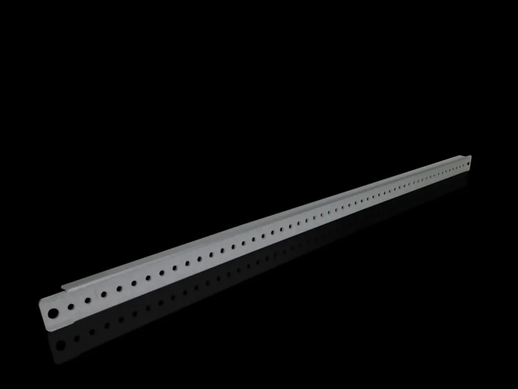 Rail Support pour Goulotte de Câblage Porte Rittal TS Largeur 800 mm