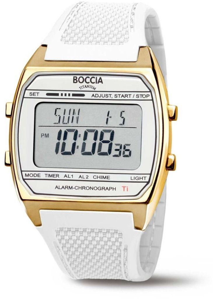 Zegarek Boccia 3738-04 z cyferblatem w kolorze Zdjęcie produktu 