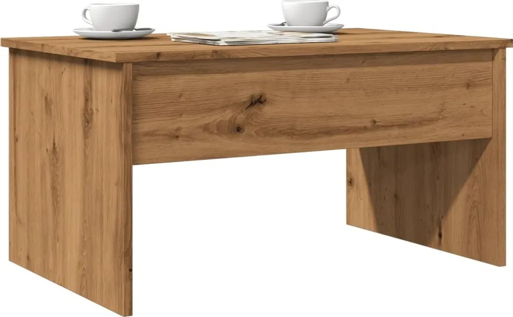 Maison Exclusive Tavolino 80 cm Rovere Artisan Legno Salotto