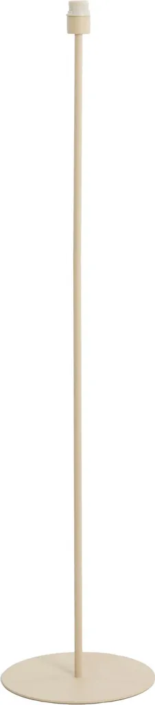 Lampadaire Renato Beige Métal : Solution Éclairage Doux pour Salon