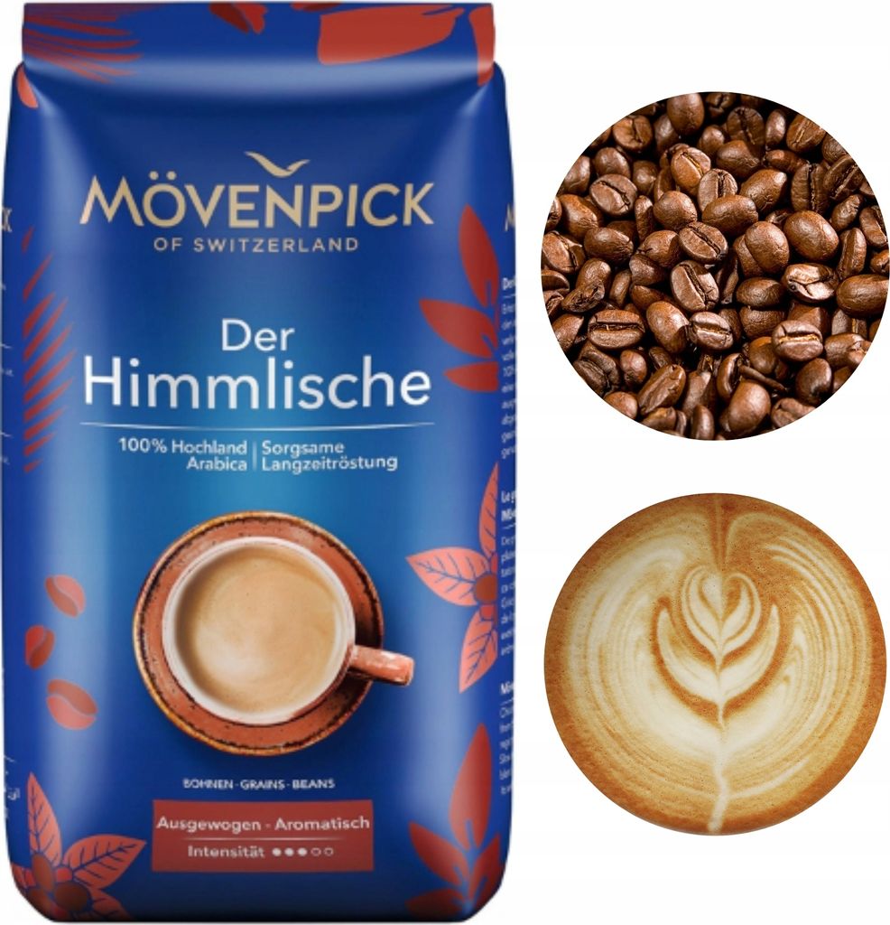 Mövenpick DER HIMMLISCHE, 1000g fasoli Zdjęcie produktu 3