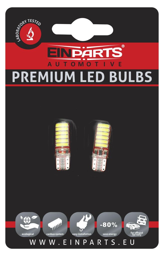 Einteilige LED-Lampen W5W für die Innenraumbeleuchtung, Produktbild 