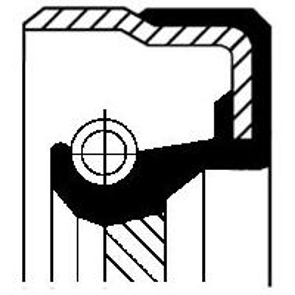 CORTECO 01027959B Simmerring, Schaltgetriebe OE 23121222771 kompatibel mit Z4er E89, Z4er E85, Z4er E86, Z3er E36, X1, 5er F11, 5er E61, 5er E39, 5...