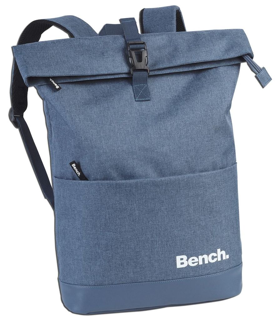 Bench Reißverschluss Businessrucksack blau Polyester Produktbild 