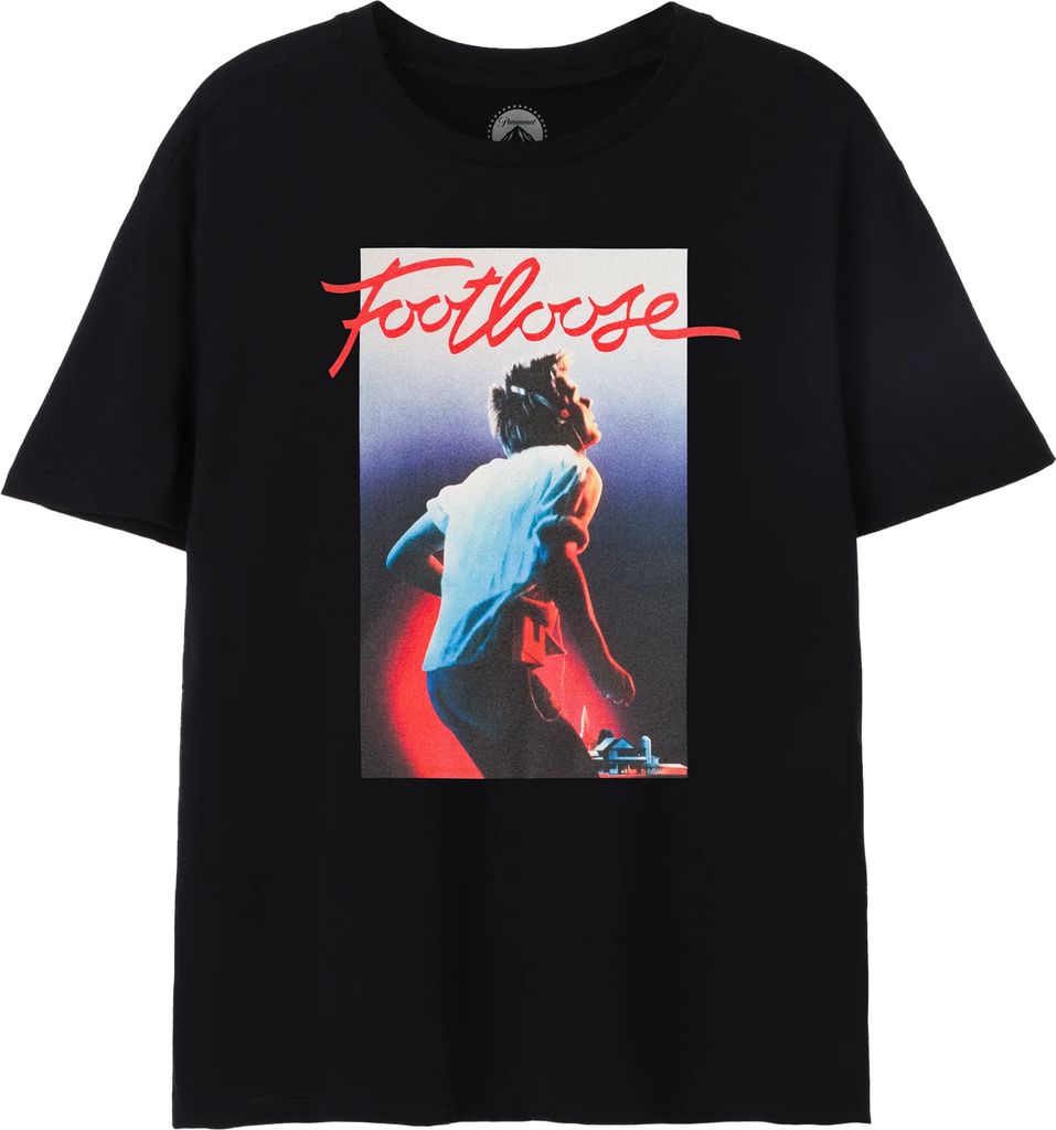 Footloose - "Dancing" T-Shirt für Damen NS7801 (S) (Schwarz)
