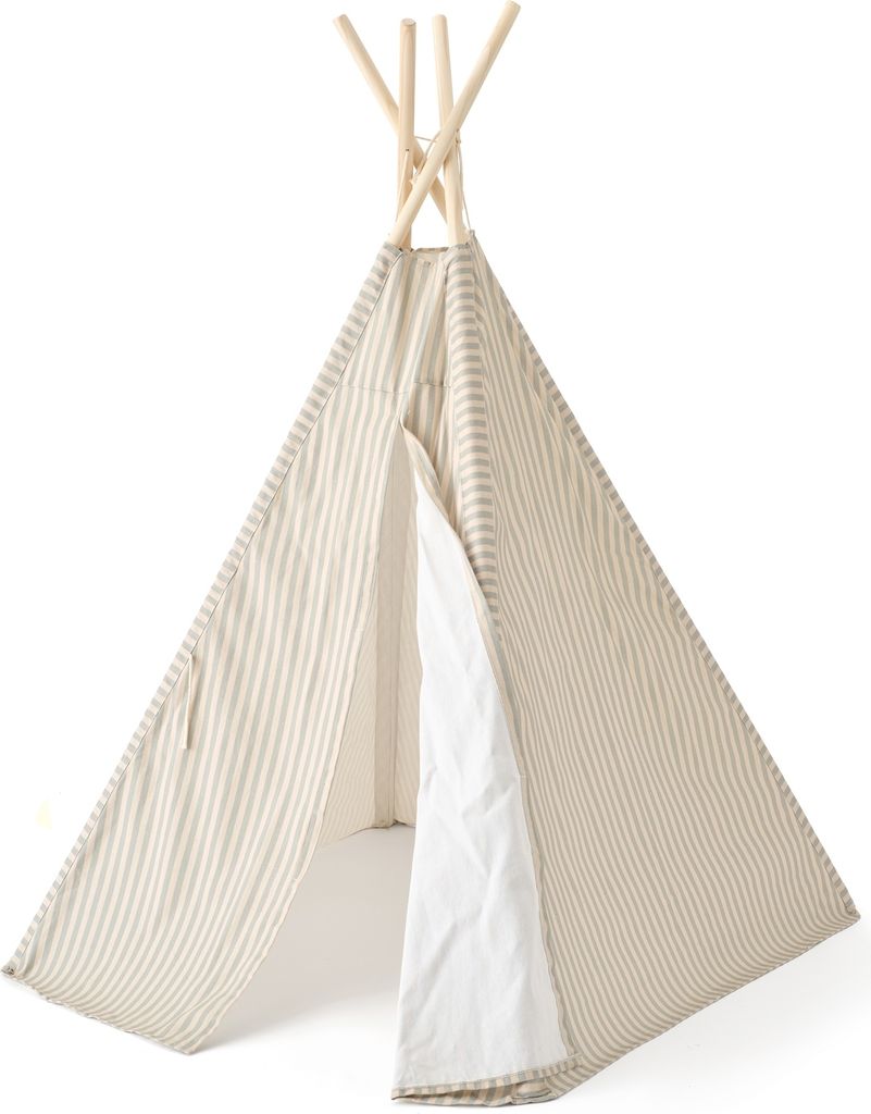 Kids Concept - Tipi Spielzelt Streifen - 100x95x140 cm - ab Produktbild 