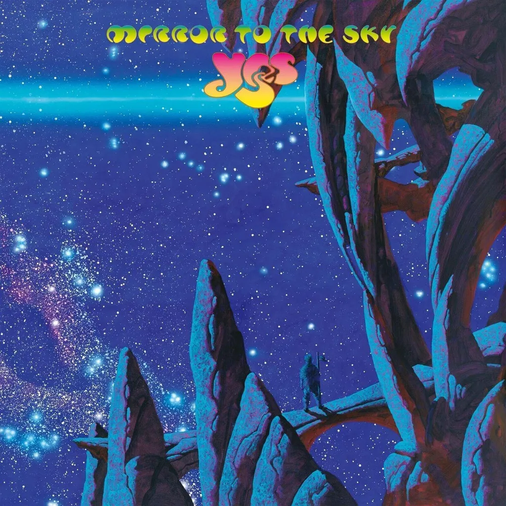 Yes Mirror To The Sky Vinyle Bleu avec Artbook et Poster Collector