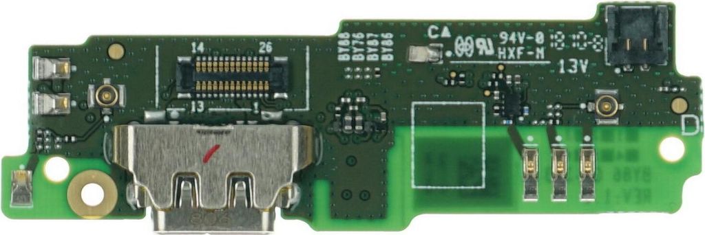 Ladebuchse für Sony Xperia XA1 Ultra (G3121) USB-C Platine Mikrofon Ladeanschluss Lade Eingang