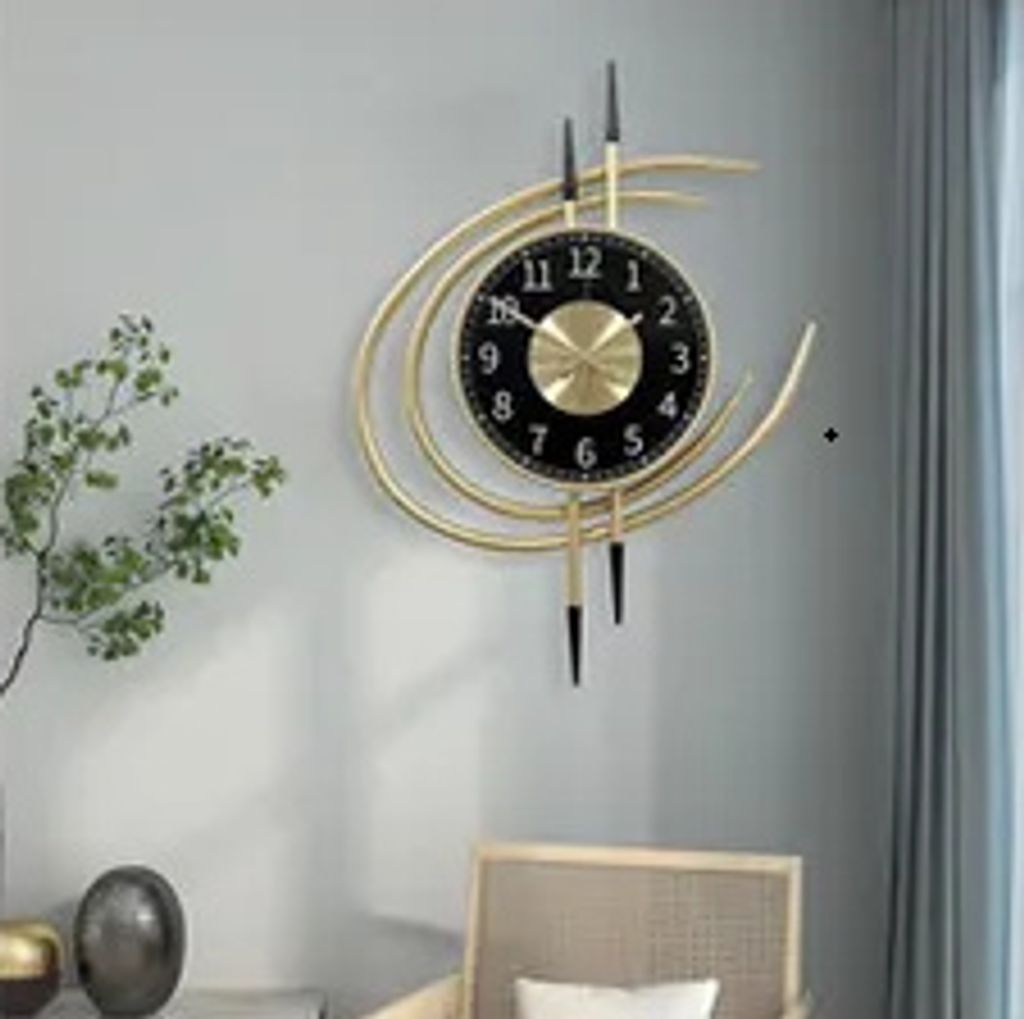 Wanduhr, Leichte Luxus-Wanduhr, 54*41*4, Stumme Produktbild 5