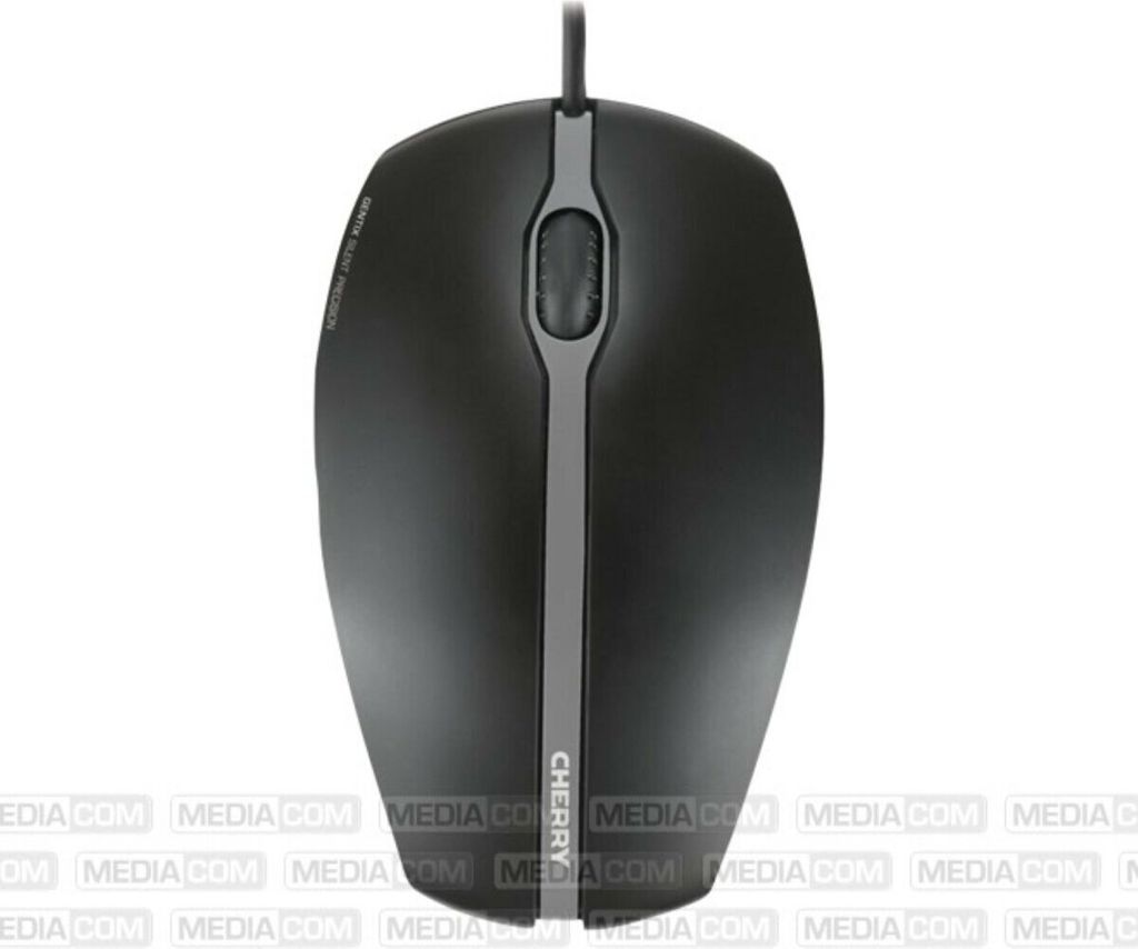 CHERRY GENTIX Silent Corded Optical Mouse Maus kabelgebunden schwarz