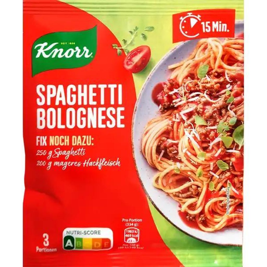 Knorr Fix Spaghetti Bolognese 40g