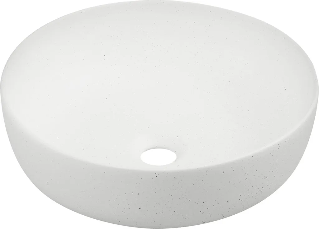 Kerra Lavabo Kr-98 Pietra Bianca | Eleganza Moderna per il tuo Bagno