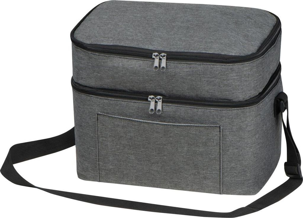 RPET Kühltasche / mit 2 seperaten PEVA-Kühlfächern