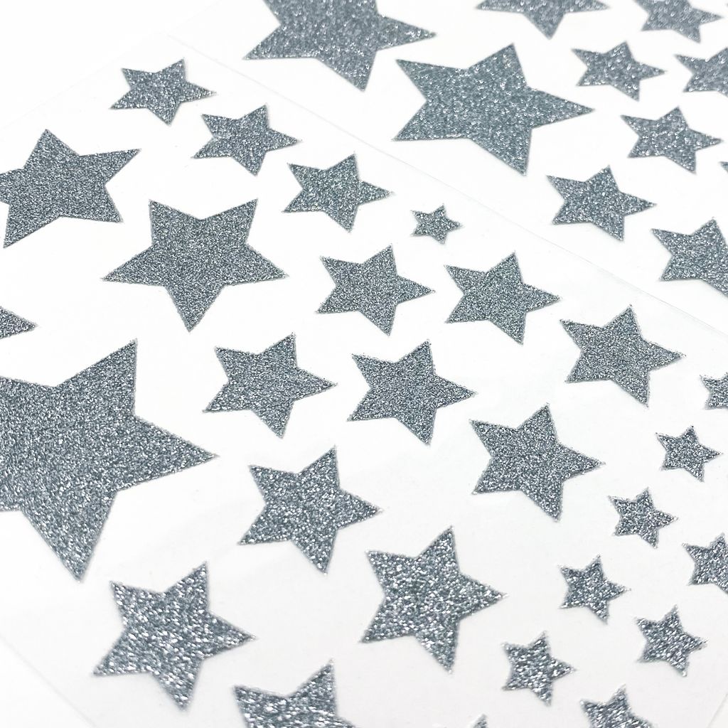 Oblique Unique 64 Sterne Sticker Stern