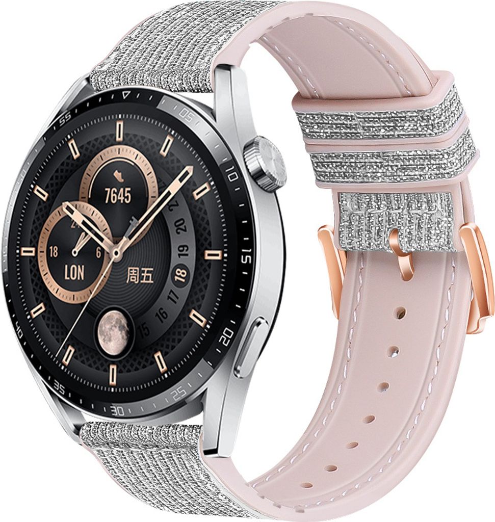 BStrap Glitter Armband für Samsung Galaxy Watch 3 41mm, Produktbild 