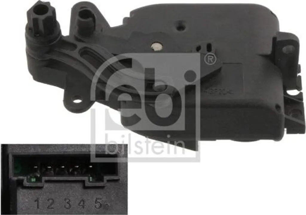Soupape de commutation volets d'aération 12V pour circuit de chauffage