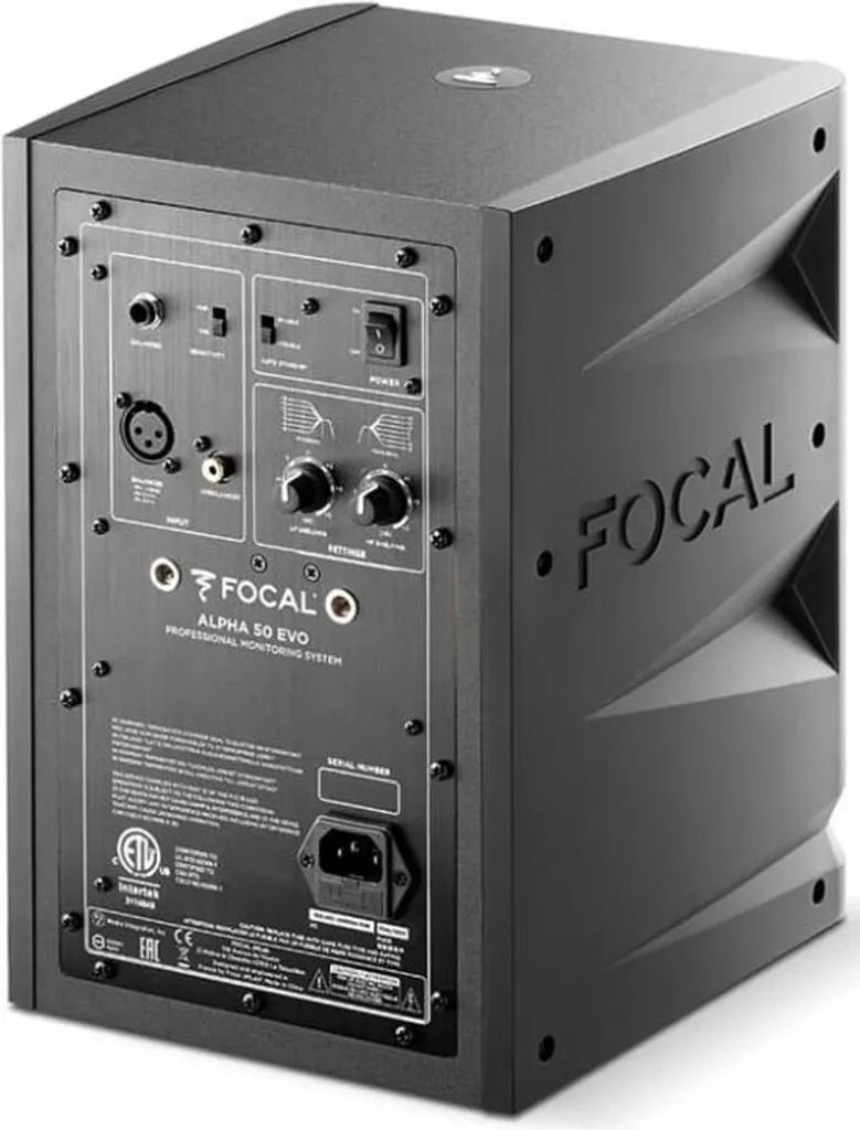 Focal Alpha 50 Evo enceinte active avec membrane Slatefiber polyvalente