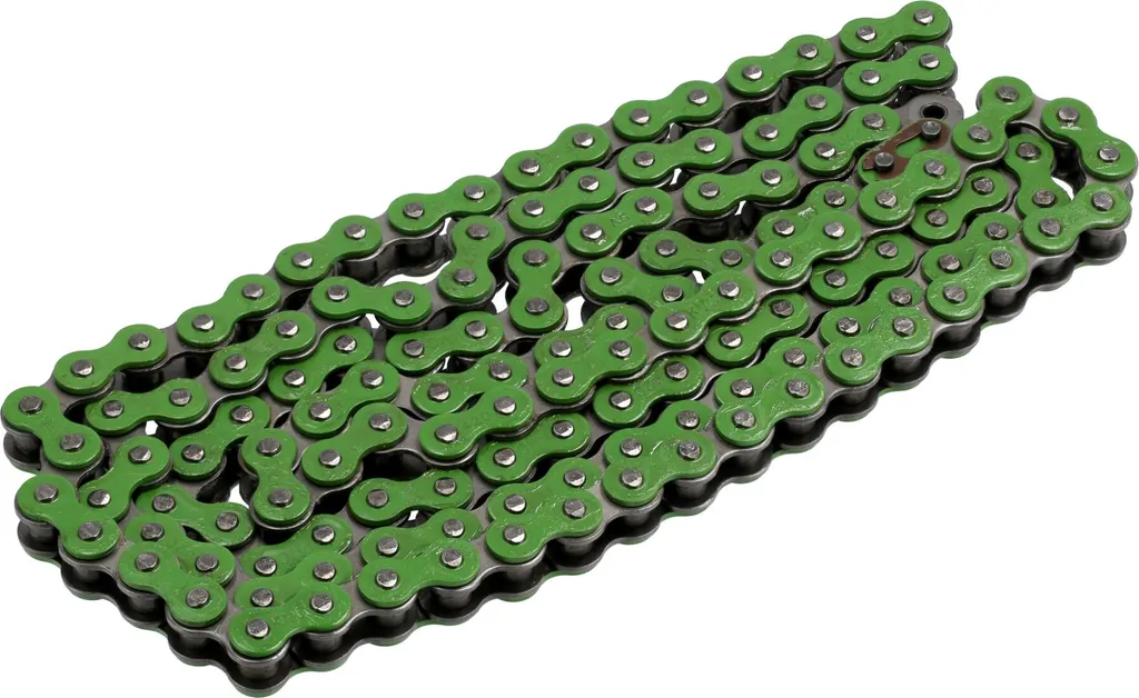 Chaîne verte 420 de 136 maillons idéale pour fabriquer son propre kart