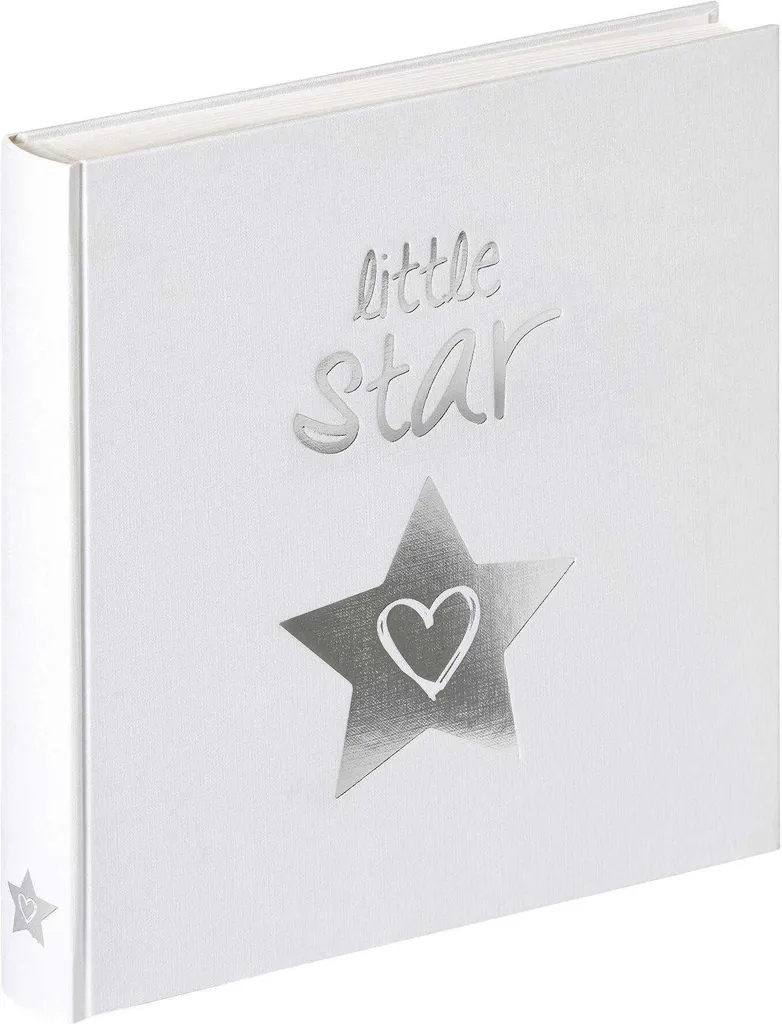 Walther Little Star UK206 Album Photo Bébé 50 Pages Blanches 28x30,5 cm