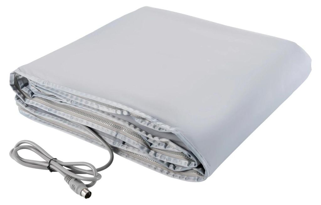 Ferninfrarot-Saunadecke - Tragbar - 650 W - Fernbedienung - EU-Stecker 220 V - Timer 15–60 Min - Grau