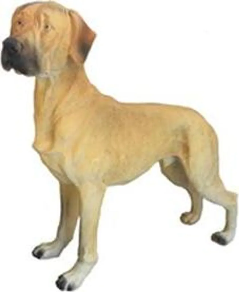 Statue de chien en buste décoration intérieure Dog Deko 28cm Chic