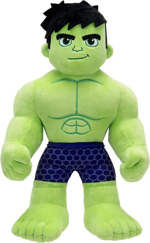 Peluche Disney Hulk Marvel pour Enfant - Doudou Vert Taille Unique 30cm - 3