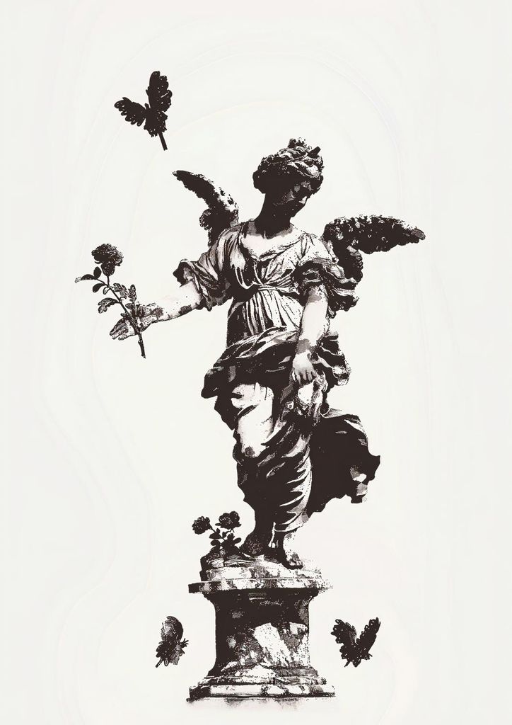 Plakat 21x29,7cm Ewigkeit im Augenblick