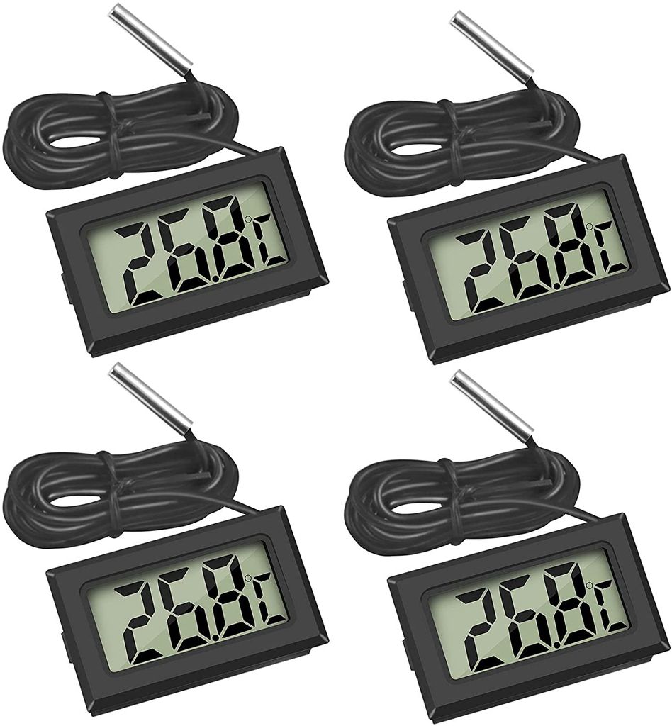 LCD Digital Hygrometer Luftfeuchtigkeit Thermometer Temperaturmonitor 