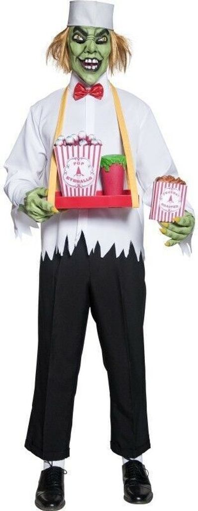 Zombiekostüm für Herren Verkäufer Zombie Kostüm Halloweenkostüm Herrenkostüm Halloween Gr. 48/50 (M), 52/54 (L), Größe:M
