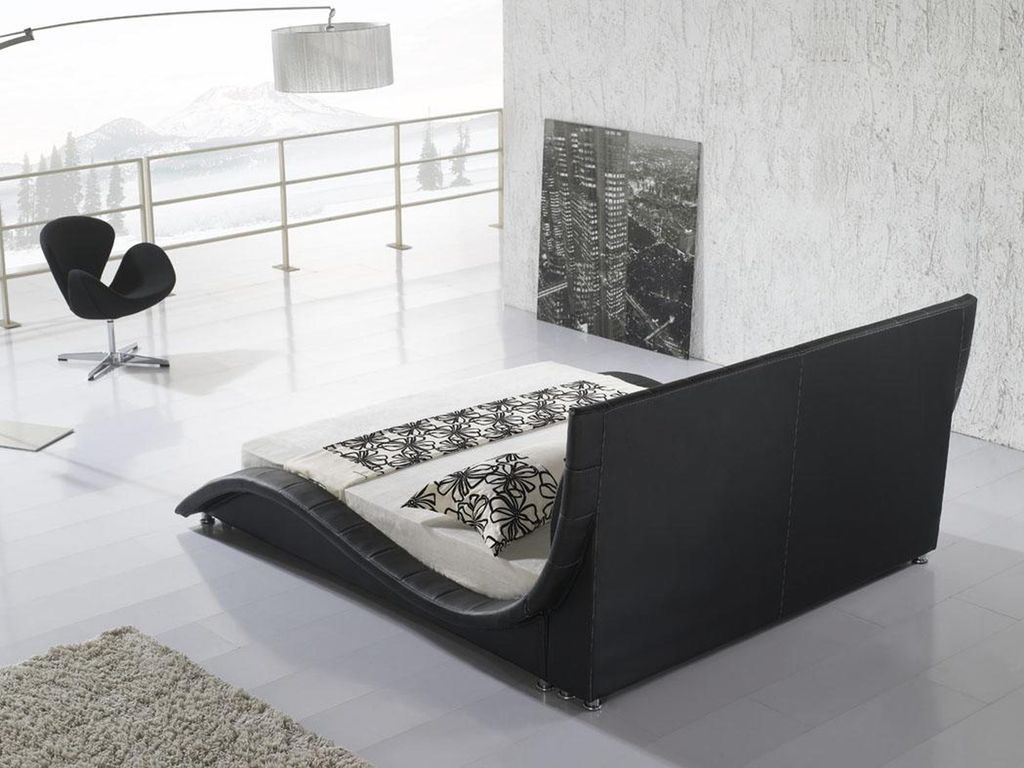 Betten Doppel Modernes Ehe 180x200 Moderne Neu Design Leder Bett Luxus Polster
