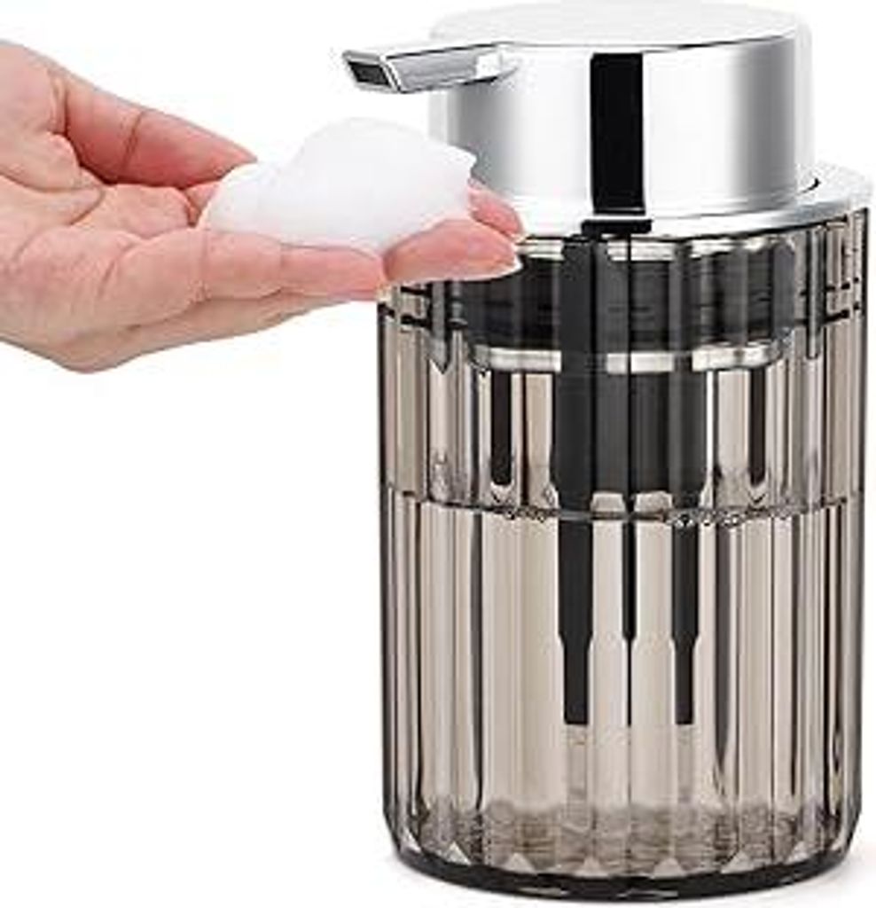 Segbeauty Seifenspender Schaum, 1 Stück 300ml Pumpflasche, Duschgel Spender Leer, Schaumflasche Nachfüllbarer, Seifenspender Plastik für Küche,...