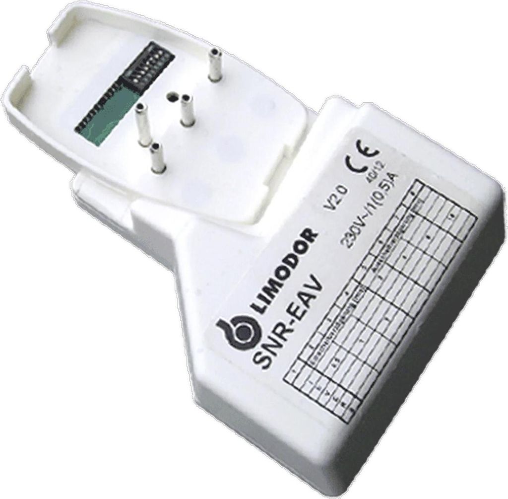 Limodor Nachlaufrelais SNR-EAV steckbar, einstellbar, 1 Produktbild 