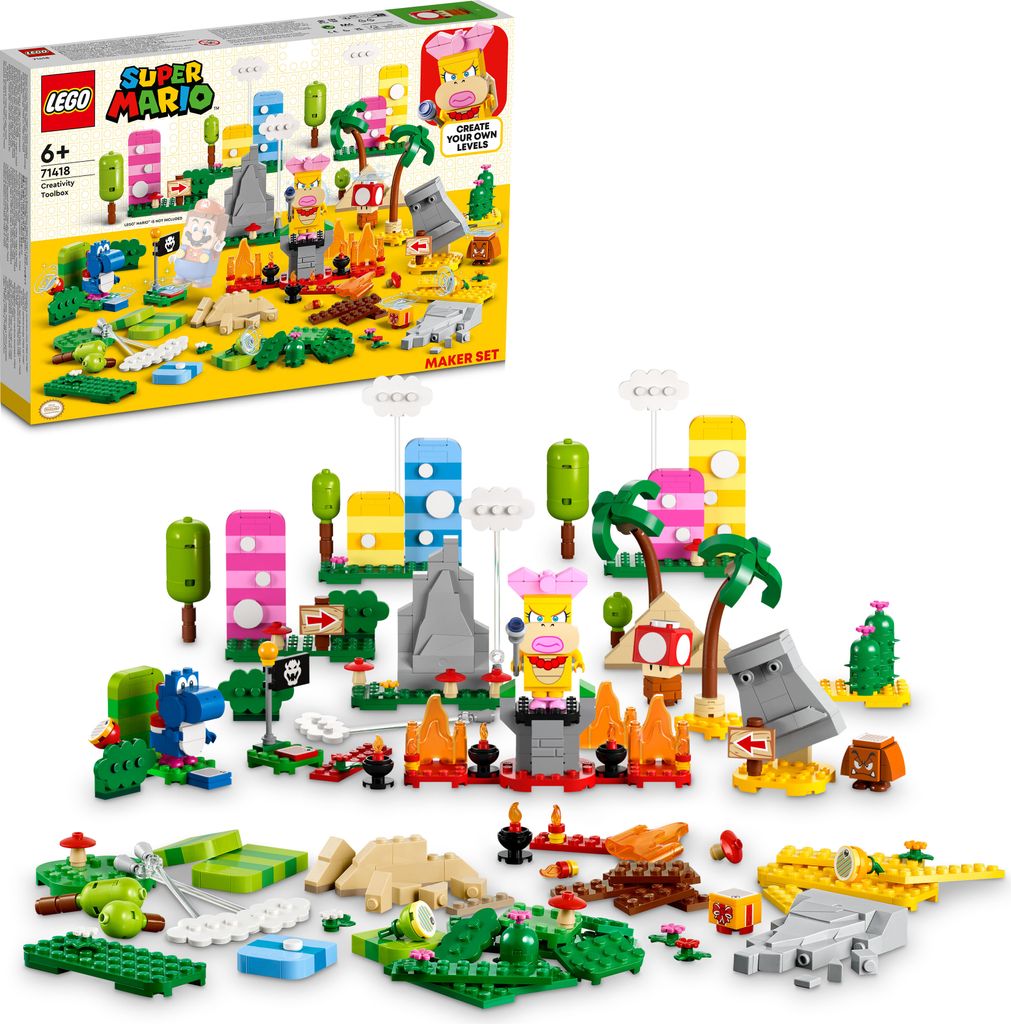 Stavebnicový set LEGO Super Mario 71418 Set pre tvorcov – Obrázok produktu 