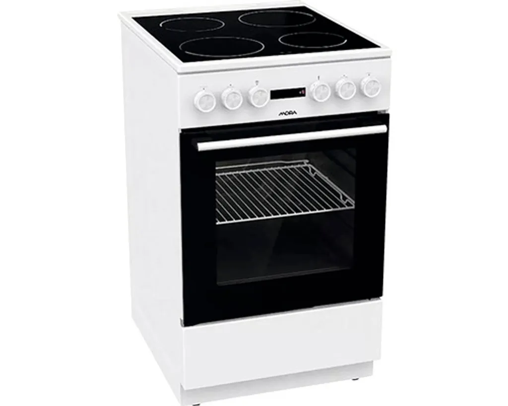 Cuisinière électrique 4 foyers Mora C 2240 CW avec four multifonction