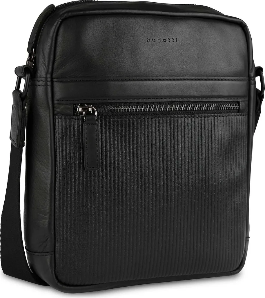 Borsa a Tracolla bugatti Joel Nero - Perfetta per Viaggi e City - 2
